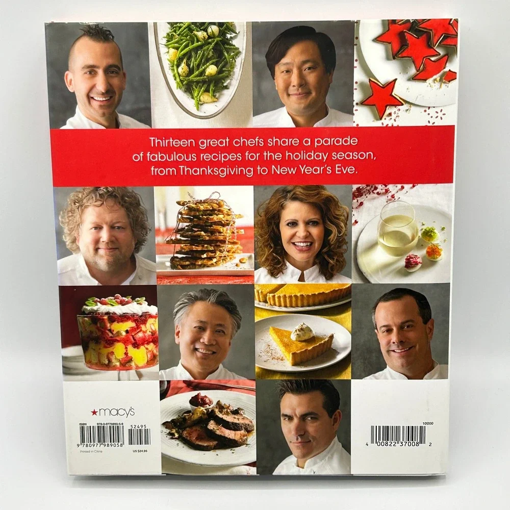Macy's Culinary Council Thanksgiving Holiday Cookbook Hardcover 2011 Illustrated